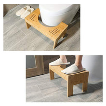 Fetcoi Sgabello WC in legno moderno pieghevole Squatty Potty Sedia WC per adulti e bambini