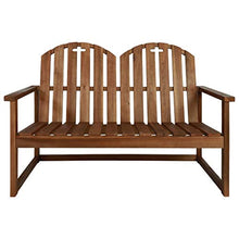 vidaXL Legno Massello di Acacia Panchina da Giardino 2 Posti Panca da Esterno