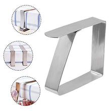 OhhGo - Clip per tovaglia in acciaio inox, 12 pezzi