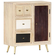 vidaXL Credenza 60x30x75 cm in Legno Massello di Mango