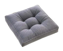 XHNXHN - Cuscino quadrato per sedia da pavimento, colore: Grigio