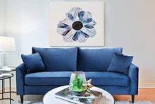 Milani Home s.r.l.s. Divano in Velluto 3 posti per Salotto soogiorno Sala d'attesa 196 x 81 x 89 h - Arredi Casa