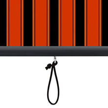 FAMIROSA Tenda a Rullo per Esterni 140x250 cm Arancione e Marrone