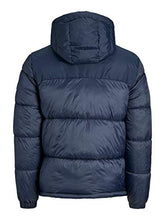 JACK&JONES JJDrew Piumino con Cappuccio Blu 12173867 M