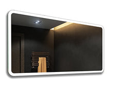 Specchio LED sala da Bagno Retroiluminato con illuminazione - su Misura - L59 120x80cm
