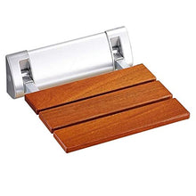 HLY - Sgabello semplice pieghevole da parete, sgabello antiscivolo, per bagno, per anziani, braccioli e doccia, divisorio per bagno, 0113