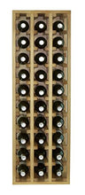 Expovinalia portabottiglie Speciale con 3 Moduli e capacità per 30 Pezzi, Legno, Rustico, 36 x 32 x 105 cm