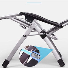 Generic Brands Comoda Sedia Zero Gravity Sedia a Dondolo Lazy Couch, Zero Gravity con Cuscino Traspirante Pieghevole Pausa Pranzo Letto per pisolino Balcone Schienale per Il Tempo Libero Cool Chair