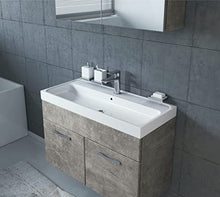 Badplaats B.V. Mobili di Bagno Paso (Calcestruzzo, Paso 02)