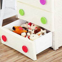 QiHaoHeji - Armadietto portatile a 5 cassetti, per armadio, camera da letto, corridoio, guardaroba, plastica, nero, 113x40x60cm