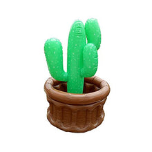 Youool Secchiello per Bevande ghiacciato Forma di Cactus di Cocco Gonfiabile Secchiello da Cocco per Piscina
