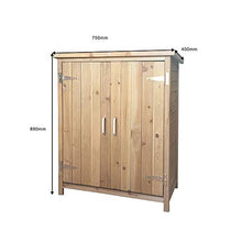 Salone Negozio Online CASETTA Armadio in Legno Debby CM.75X40X89H