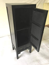 Armadio cinese antico tibetano asiatico, 1 anta, 45 x 131 cm