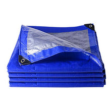 Telo Impermeabile in Polietilene, Telo per Terrazza per Balcone Mobili da Esterno Copertura per Tetto da Giardino con Occhielli in Metallo 140 G/M²(Size:2×5M)