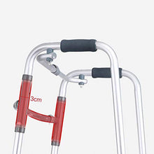Telaio da passeggio Rollator Leggero Mobility Walker per Sedile 2, Regolabile in 8 File (Colore : D)