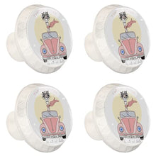 Maniglie per cassetti Manopole per cassetti Manopole rotonde Confezione da 4 per armadietto, cassetti, cassettiere, cassettiere ecc - Festa della mamma