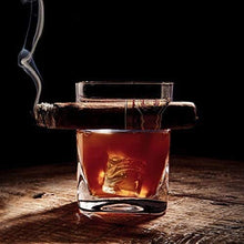 XINYA BAO Bicchiere per sigari, whisky, con porta sigari, adatto per bar, hotel, accessori per la casa e diversi tipi di club