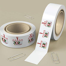 J-ouuo - Etichette adesive per etichette di Natale, quarantena, sopravvissuto