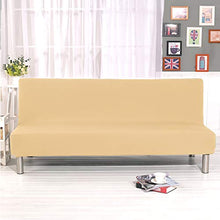 Copridivano Senza Bracciolo Copridivano Pieghevole Flessibile Senza Bracciolo Copridivano Flessibile Per Divano Letto Pieghevole (Misura Normale, S, L)
