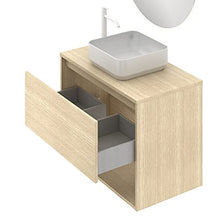 Amizuva Niwa Top Mobile da bagno, in legno, 80 cm, 4 pezzi