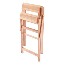 HOUSE COLLECTION Scaletta in Legno Naturale 3 gradini