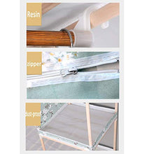 JFFFFWI Armadio assemblato Semplice Armadio in Legno Massiccio 165 * 45 * 170cm (Colore: A)