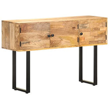 vidaXL Credenza 116x35x75 cm in Legno Massello di Mango