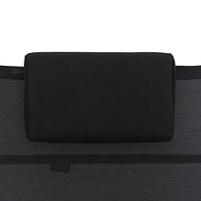 vidaXL Lettino Prendisole Pieghevole Elegante Pieghevole Leggero Regolabile Robusto Sdraio Chaise Longue in Alluminio e Textilene Nero e Argento