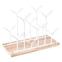Agatige Portabottiglie in Legno per Vino, espositore da banco per Vino da banco per Cucina, Bar, Cantina per Vini, Armadio per dispensa(Bianca)