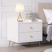 MHUI Comodino Piccolo, Comodino retrò per Camera da Letto Comodini in Legno con cassetti, Semplice Comodino per Soggiorno