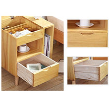 Comodini Camera da Letto Pine Comodino Semplice Trucco Moderna Cabinet Multifunzione Armadio di immagazzinaggio Nordic Camera Comodino con cassetto Comodino