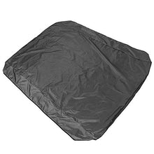 Baldacchino Altalena in Poliestere Placcato Argento Tettoia Altalena Antipolvere Resistente agli Strappi, per Piante da Giardino all'aperto(Black)