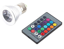 SaySure - RGB LED Lamp AC85-265V 3W E27 E14 GU10 LED 16 Color