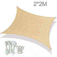 iSpchen Vela per Tenda da Sole Rettangolare con Protezione UV per Balcone, terrazza, Giardino, Campeggio