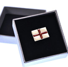 Onyx-Art St George Cross Flag Enamel Lapel Pin