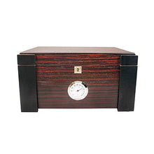 WY-YAN Humidor Cedar con Una Grande capacità Vassoio di Legno Pera Scatola Classic