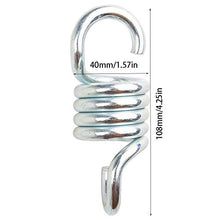 Lhbfcy Sospensione Molla per Amache Molle Swing per Giardino Amaca Estensione Molla Appendere Amache Dondolo Swing Molle per Dondolo da Giardino in Acciaio Inox Spring per Appendere Amache E Dondoli