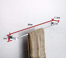 JKCKHA Northern Europe. Mensole Bagno Bar Bar Rack Appendiabiti Singolo Rack Cromo Semplice Finitura in Rame Forato 60 Centimetri