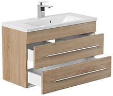 Mobile bagno Mars 800 SlimLine rovere chiaro