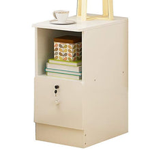 Comodino 20-25-30-35 cm scaffale espositore libreria camera da letto armadietto angolare (colore: C, dimensioni: W20 cm)