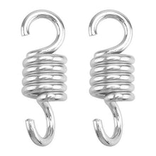 Yardwe 2 Pezzi Molla di Sospensione per Amache e Altalene a Dondolo Swing Molle per Dondolo da Giardino in Acciaio Inox 440Lbs.Capacity (6.7mm)