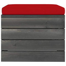 vidaXL Set Divani da Giardino Pallet 11 pz con Cuscini Massello Pino