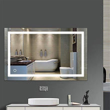 Turefans 23W, 6000K, 100 * 60cm, Specchio per Bagno con LED, Specchio Bagno
