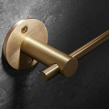 WHSS. Portasciugamani in Rame Dorato for Bagno in Ottone Massiccio Appendiabiti da Bagno in Ottone