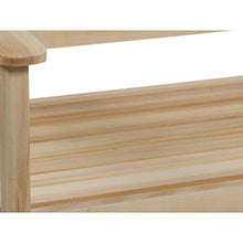 BigBuy Garden - Panca in legno di piombo, misura unica
