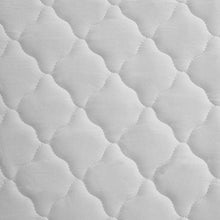 MonHouse Materassi a una piazza, matrimoniale o king size Materasso memory foam foam a molle medio - Wave Pattern - White - Dimensione europea Double (140 x 200 x 23cm)