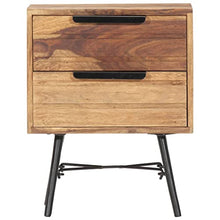 vidaXL Comodino 40x30x50 cm in Legno Massello di Sheesham