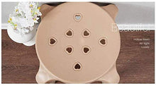AGGF Sgabello da Doccia in plastica Sgabello da Bagno Multifunzione Rotondo di Sicurezza Sgabello da Bagno Sgabello Fashion 0108 (Colore: 27 * 27 * 29 cm)