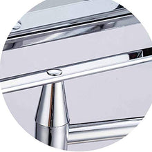 Specchio Trucco, Specchio Ingranditore Doppio Lato, Specchio Ingranditore da Parete Bagno, 3X Ingrandimento, Specchio da Parete Girevole 360 °, allungabile con Finitura cromata e Braccio Pieghevole