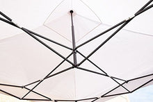 SNODEC Gazebo RICHIUDIBILE 3X3 M Pieghevole A Fisarmonica Mercato TENDONE con Laterali (Rosso)